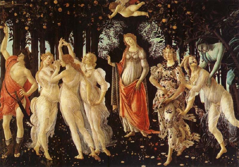 BOTTICELLI, Sandro Primavera china oil painting image